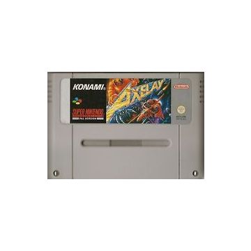 Axelay-Kale Cassette (SNES) Gebruikt