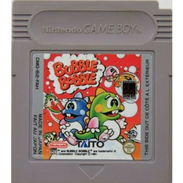 Bubble Bobble-Kale Cassette (Game Boy) Gebruikt