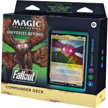 Magic the Gathering TCG Fallout Universes Beyond Commander Deck-Mutant Menace (Diversen) Nieuw