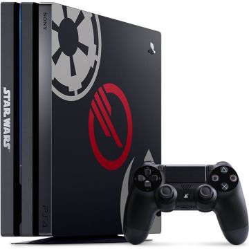 Sony PlayStation 4 Pro 1TB Limited Edition-Star Wars Battle Front II E.T.D.E. + Zwarte V2 Controller (Boxed) (PlayStation 4) Gebruikt