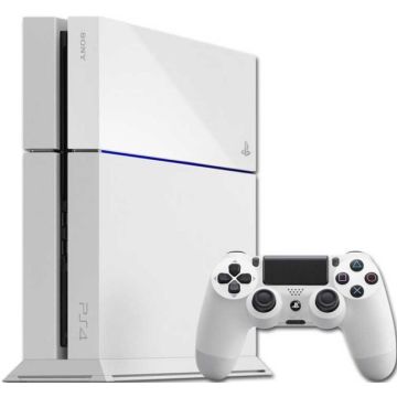 Sony PlayStation 4 500GB-Glacier White (PlayStation 4) Gebruikt