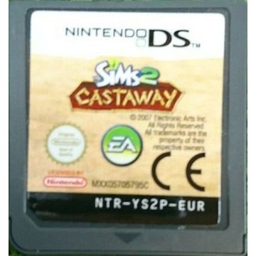 De Sims 2 Op Een Onbewoond Eiland-Kale Cassette (NDS) Gebruikt