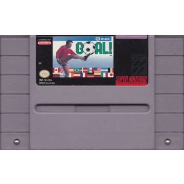 Goal!-Kale Cassette Amerikaans (SNES) Gebruikt