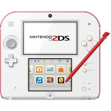 Nintendo 2DS-Wit / Rood OEM (2DS) Nieuw
