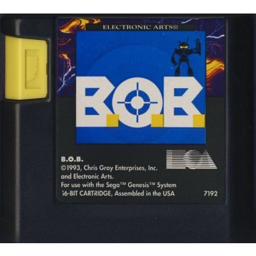 B.O.B.-Kale Cassette (Sega Mega Drive) Gebruikt