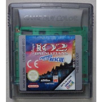 Disney's 102 Dalmatians Puppies to the Rescue-Kale Cassette (GBC) Gebruikt