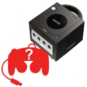 Nintendo GameCube-Zwart Incl. Merkloos Controller (GameCube) Nieuw