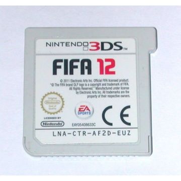 FIFA 12-Kale Cassette (3DS) Gebruikt