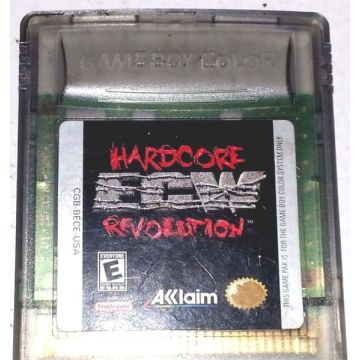 ECW Hardcore Revolution-Kale Cassette (GBC) Gebruikt