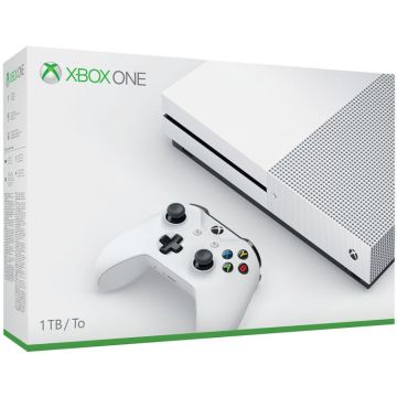 Microsoft Xbox One S-1TB Wit (Xbox One) Gebruikt