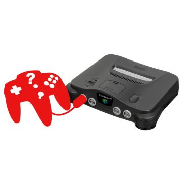 Nintendo 64 Grijs-Incl. Merkloos Controller (N64) Gebruikt