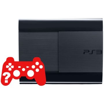 Sony PlayStation 3 Super Slim 12GB-Zwart Incl. Merkloos Controller (PlayStation 3) Gebruikt