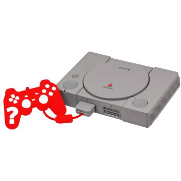 Sony PlayStation 1 PSX Groot Model-Incl. Merkloos Controller (PlayStation 1) Gebruikt