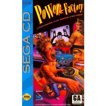 Power Factory Featuring C+C Music Factory-Standaard (Sega Mega CD) Gebruikt