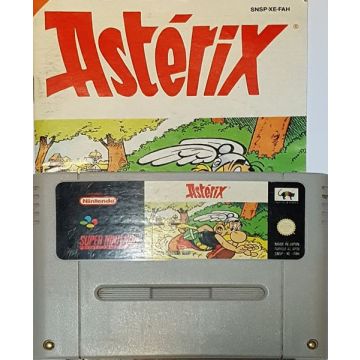 Asterix-Kale Cassette Incl. Handleiding (SNES) Gebruikt