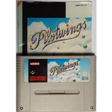 Pilotwings-Kale Cassette Incl. Handleiding (SNES) Gebruikt