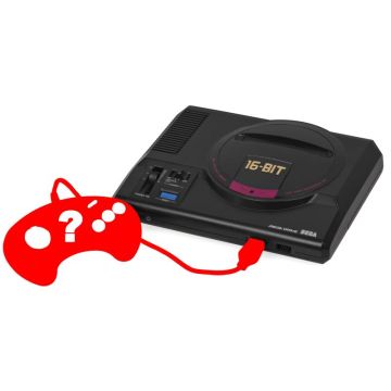 SEGA Mega Drive I-Incl. Merkloos Controller (Sega Mega Drive) Gebruikt