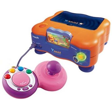 VTech V.Smile Console-Oranje Incl. Roze Controller (Diversen) Gebruikt