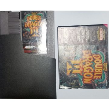 Double Dragon III-Kale Cassette Incl. Handleiding en Sleeve (NES) Gebruikt