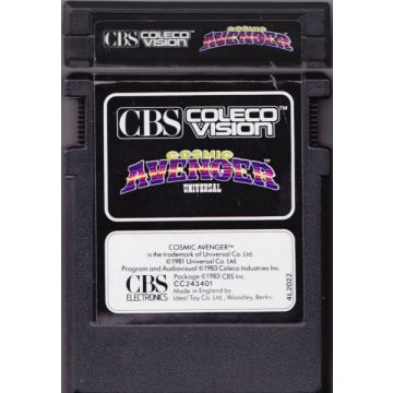 Cosmic Avenger-Kale Cassette (ColecoVision) Gebruikt