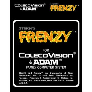 Frenzy-Kale Cassette (ColecoVision) Gebruikt