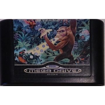 Toki Going Ape Spit-Kale Cassette (Sega Mega Drive) Gebruikt