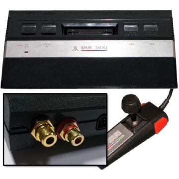 Atari 2600 Junior-I Composiet AV i.p.v. RF (Atari 2600) Gebruikt