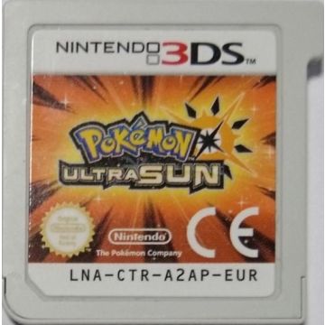 Pokémon Ultra Sun-Kale Cassette (3DS) Gebruikt