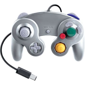 Merkloos GameCube Controller-Zilver (Diversen) Gebruikt