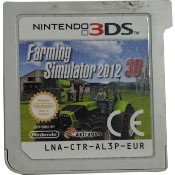 Farming Simulator 2012 3D-Kale Cassette (3DS) Gebruikt