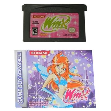 Winx Club-Kale Cassette Incl. Handleiding (GBA) Gebruikt