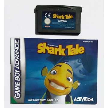Shark Tale-Kale Cassette Incl. Handleiding (GBA) Gebruikt