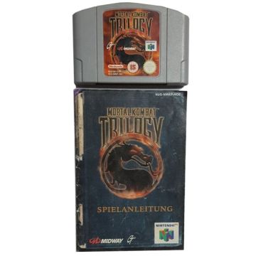 Mortal Kombat Trilogy-Kale Cassette Incl. Handleiding (N64) Gebruikt