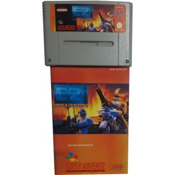 C2 Clay Fighter 2 Judgment Clay-Kale Cassette Incl. Handleiding (SNES) Gebruikt