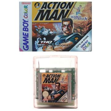Action Man Search for Base X-Kale Cassette Incl. Handleiding (GBC) Gebruikt