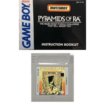 Pyramids of Ra-Kale Cassette Incl. Handleiding (Game Boy) Gebruikt