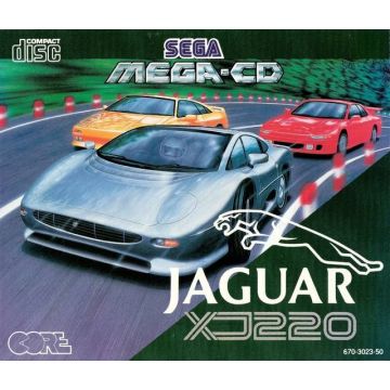 Jaguar XJ220-Standaard (Sega Mega CD) Gebruikt