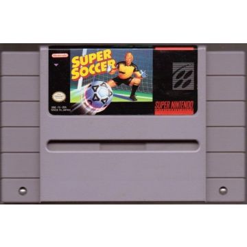 Super Soccer-Kale Cassette Amerikaans (SNES) Gebruikt