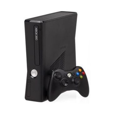 Microsoft Xbox 360 Slim 4GB Zwart-Standaard (Xbox 360) Gebruikt
