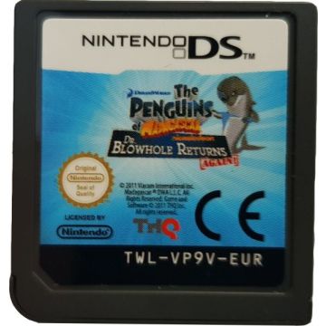 The Penguins of Madagascar Dr. Blowhole Returns Again!-Kale Cassette (NDS) Gebruikt