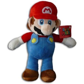 WL Super Mario 40CM Pluche-Mario (Diversen) Nieuw
