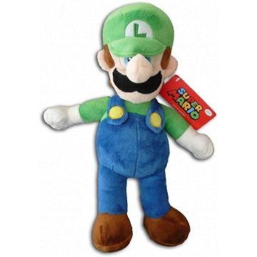 WL Super Mario 40CM Pluche-Luigi (Diversen) Nieuw