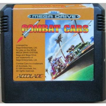 Combat Cars-Kale Cassette (Sega Mega Drive) Gebruikt