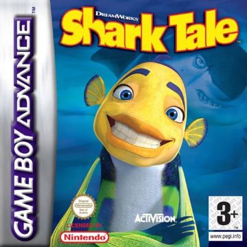 Shark Tale-Beschadigde Hoes (GBA) Gebruikt