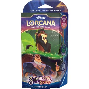 Disney Lorcana TCG Shimmering Skies Starter Deck-Emerald & Steel (Diversen) Nieuw