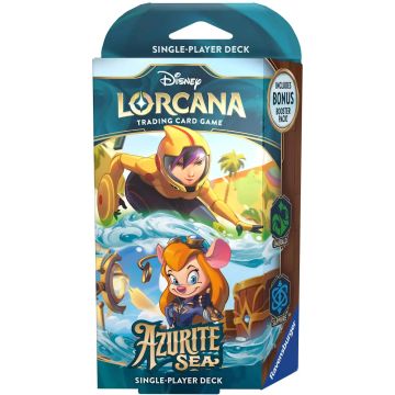 Disney Lorcana TCG Azurite Sea Starter Deck-Emerald & Sapphire (Diversen) Nieuw