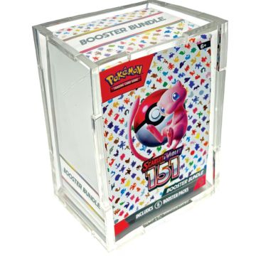 Merkloos Pokémon Acrylic Protection Case Magnetic Top-Booster Bundle (Diversen) Nieuw