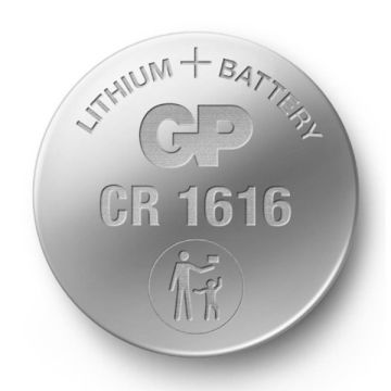 GP Lithium CR1616-C1 Knoopcel 3V-1 Stuk (Diversen) Nieuw