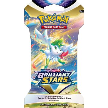 Pokémon TCG Sword & Shield Brilliant Stars-Sleeved Booster Pack (Diversen) Nieuw