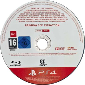 Tom Clancy's Rainbow Six Extraction-Promo Alleen Disc (PlayStation 4) Gebruikt